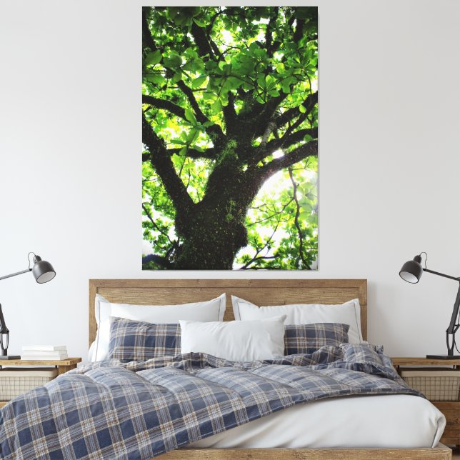 Impressão Em Tela Árvore (Insitu(Quarto))