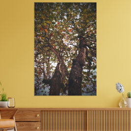 Impressão Em Tela Árvore