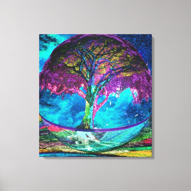 Impressão Em Tela Árvore da Verdade em Busca (Frente)