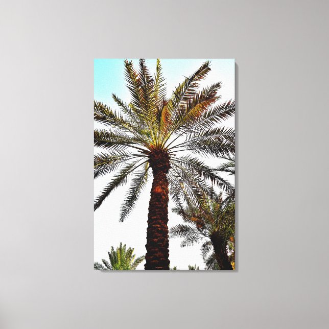 Impressão Em Tela Árvore de Data do Palácio de Murabba (Frente)