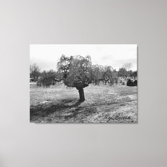 Impressão Em Tela árvore de solitários (Frente)