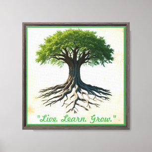 Impressão Em Tela "Árvore de vida sagrada"