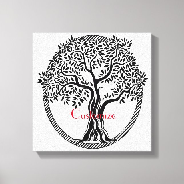 Impressão Em Tela Árvore de vida Troço_Cove (Frente)
