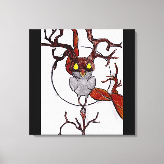 Impressão Em Tela árvore viva (Frente)