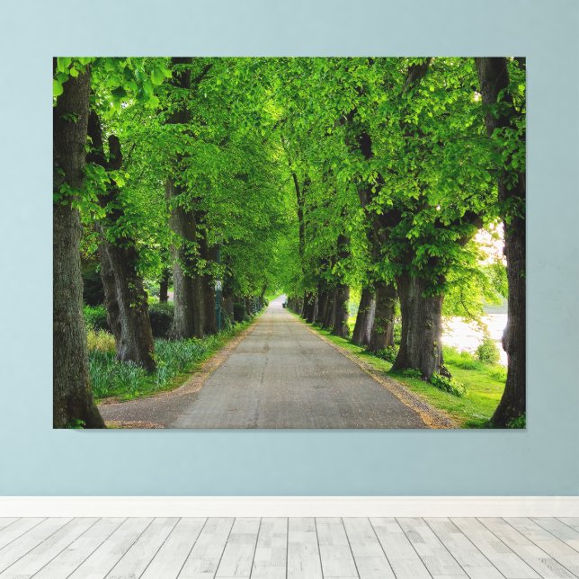 Impressão Em Tela Árvores (Insitu(piso de madeira))