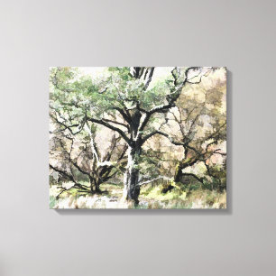 IMPRESSÃO EM TELA ÁRVORES