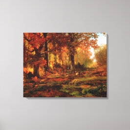 Impressão Em Tela Árvores autóctones em Cresheim Glen (Filadélfia)