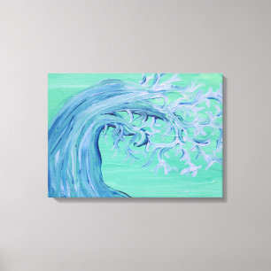 Impressão Em Tela Árvores da vida