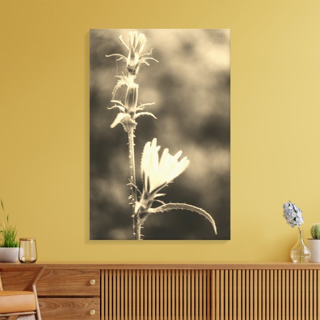 Impressão Em Tela Árvores & Flores Românticas – Fantasia Botânica Bo (Insitu(Sala de estar))