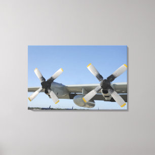 Impressão Em Tela As asas de um LC-130 Hercules
