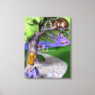 Impressão Em Tela As Aventuras de Alice no País das Maravilhas