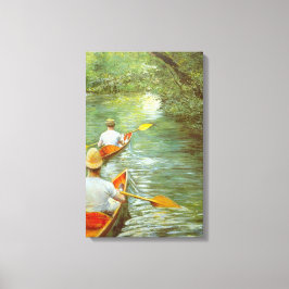 Impressão Em Tela As Canoas, Perissoires de Gustave Caillebotte
