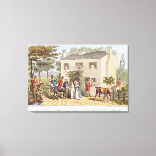 Impressão Em Tela As casas de campo de Oakland, o Cheltenham, ou os