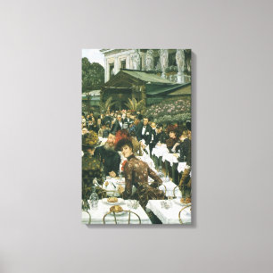 Impressão Em Tela As Damas de Artista por James Tissot, Vintage Art