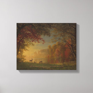 Impressão Em Tela "As Deer Pant for Water" Art