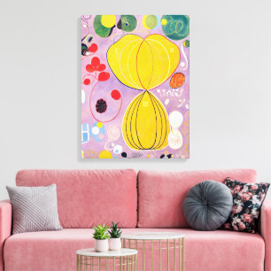 Impressão Em Tela As Dez Maiores, Nº 7, Adultez Hilma af Klint