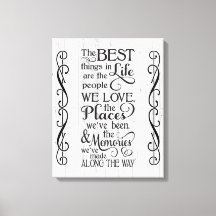 As melhores coisas na citação da vida