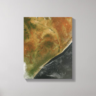 Impressão Em Tela As nações da África Oriental