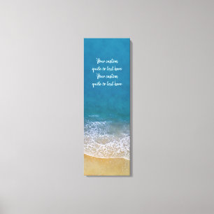 Impressão Em Tela As ondas