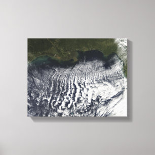 Impressão Em Tela As ruas de nuvem são visíveis