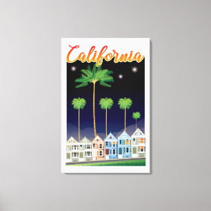 Impressão Em Tela As senhoras pintadas na noite   San Francisco