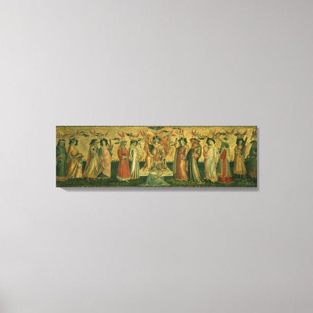 Impressão Em Tela As Sete Artes Liberais, c.1435 (Frente)