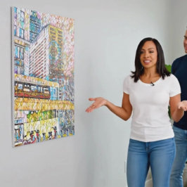 Impressão Em Tela As Vidas Interconectadas de Detroit