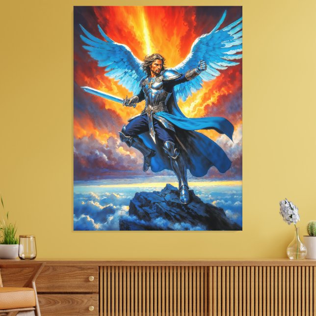 Impressão Em Tela Asas da Glória (Insitu(Sala de estar))