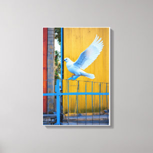 Impressão Em Tela Asas da Paz