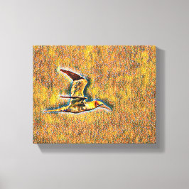 Impressão Em Tela Asas de Harmonia: Aves no Céu Aberto"