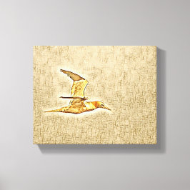 Impressão Em Tela Asas de Harmonia: Aves no Céu Aberto"