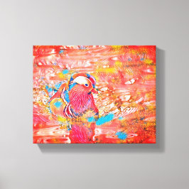 Impressão Em Tela Asas sobre a meia: uma fuga pacífica"