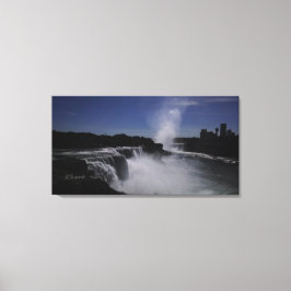 Impressão Em Tela Ascensão Niagara Mist