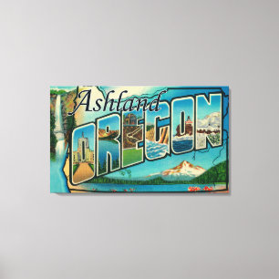Impressão Em Tela Ashland, Oregon - grandes cenas da letra