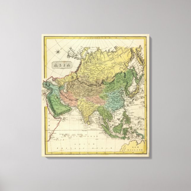 Impressão Em Tela Ásia 11 (Frente)