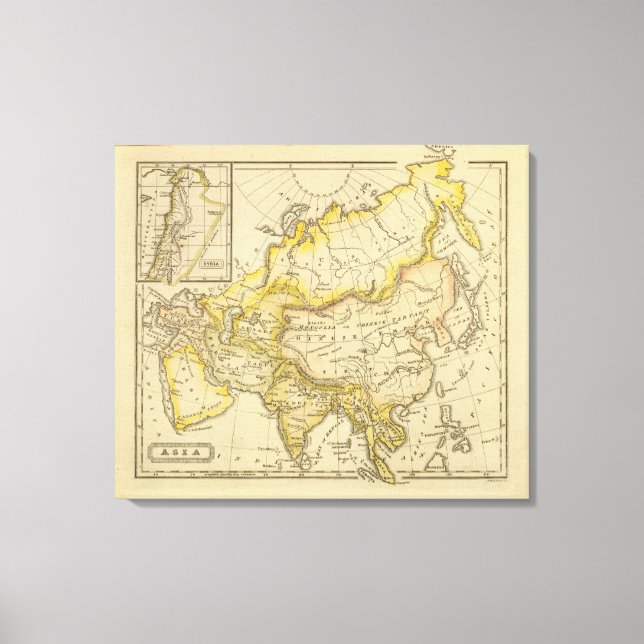 Impressão Em Tela Ásia 12 (Frente)