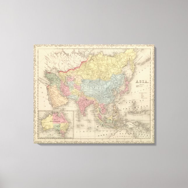 Impressão Em Tela Ásia 17 (Frente)