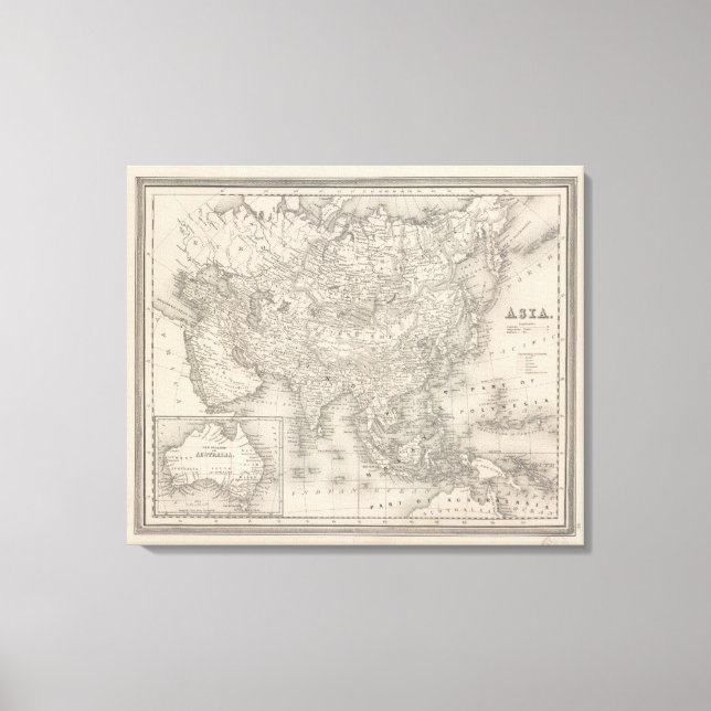 Impressão Em Tela Ásia 18 (Frente)