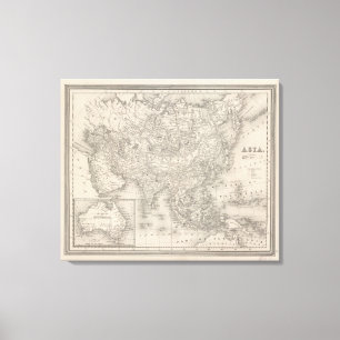 Impressão Em Tela Ásia 18