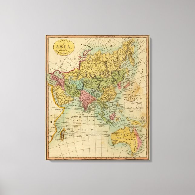 Impressão Em Tela Ásia 2 (Frente)