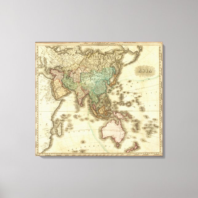 Impressão Em Tela Ásia 20 (Frente)