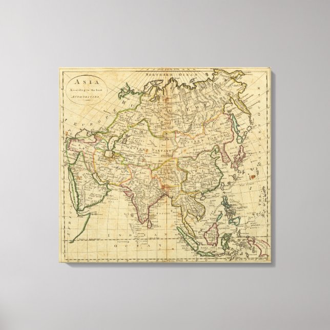 Impressão Em Tela Ásia 22 (Frente)