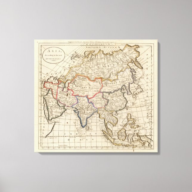 Impressão Em Tela Ásia 25 (Frente)