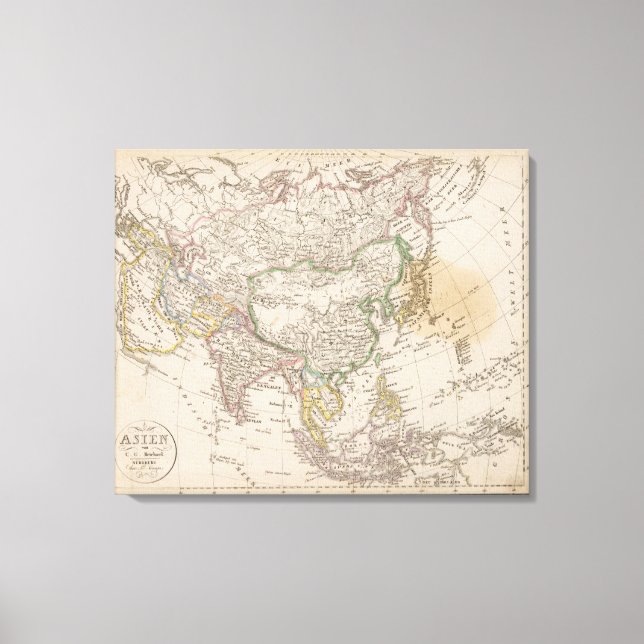 Impressão Em Tela Ásia 3 (Frente)