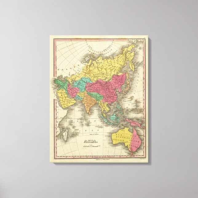 Impressão Em Tela Ásia 4 (Frente)