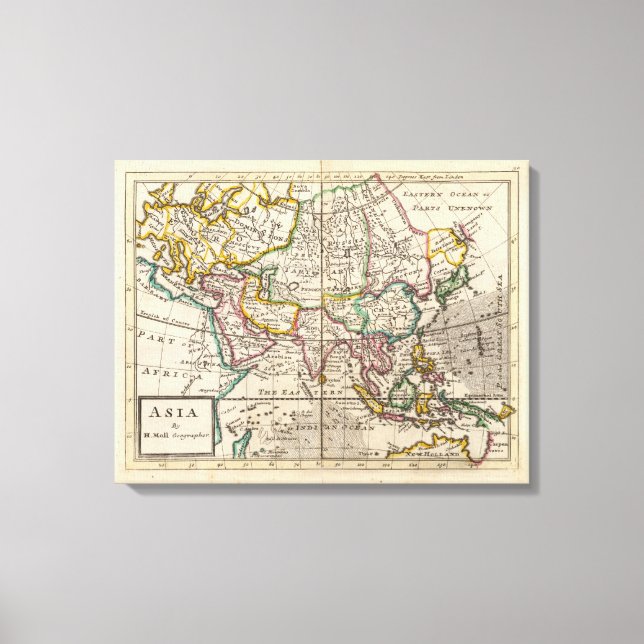 Impressão Em Tela Ásia 9 (Frente)