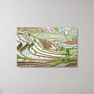 Impressão Em Tela Ásia, China, Yunnan, Jinping. pessoas Yi nativas