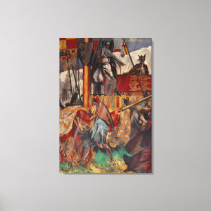 Impressão Em Tela Assinatura da Carta Magna, 1215