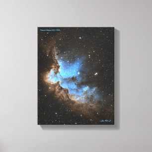 Impressão Em Tela Assistente de Nebulosa (NGC 7380)