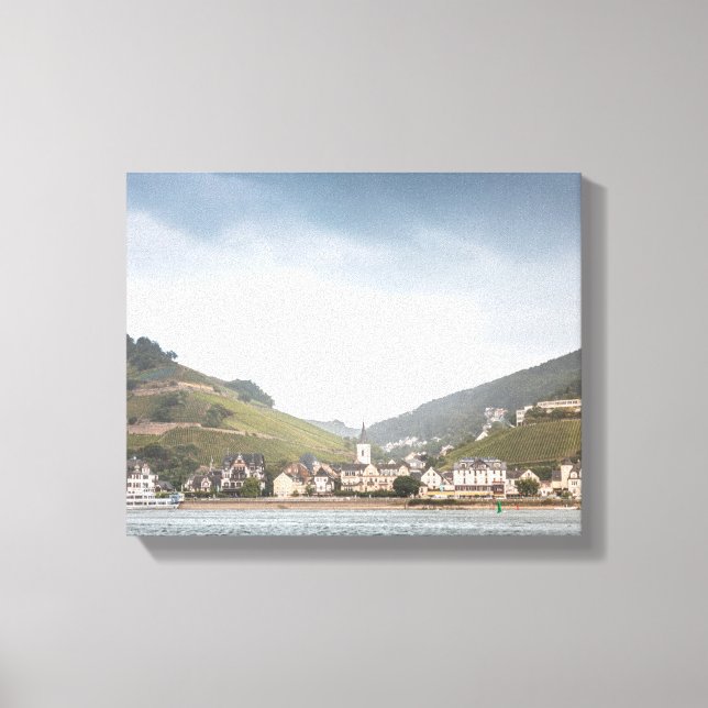 Impressão Em Tela Assmannshausen am Rhein (Frente)